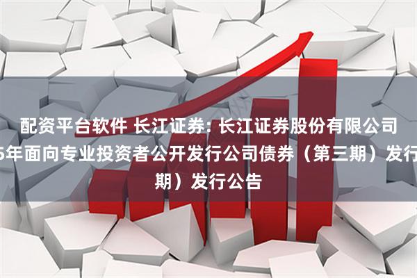 配资平台软件 长江证券: 长江证券股份有限公司2025年面向专业投资者公开发行公司债券（第三期）发行公告
