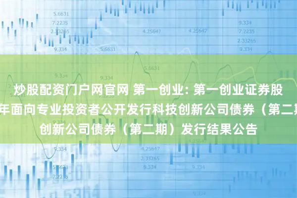 炒股配资门户网官网 第一创业: 第一创业证券股份有限公司2025年面向专业投资者公开发行科技创新公司债券(第二期)发行结果公告